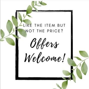 🌿I GLADLY ACCEPT ALL REASONABLE OFFERS!!🌿